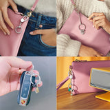 925 Silver Moments Keychain Charm for Ladies