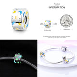 925 Silver Moments Keychain Charm for Ladies