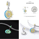 925 Silver Moments Keychain Charm for Ladies
