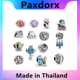 Sparkling Unicorn Charm Beads Silver for Pandora Bracelet Dream Catcher Gift