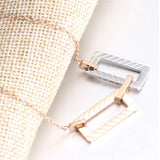 Austrian Crystal Titanium Steel Necklace - Sweet Party Jewelry