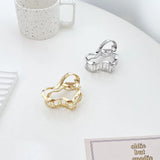 Metal Alloy Shark Clip Hair Claw Women