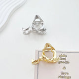 Metal Alloy Shark Clip Hair Claw Women