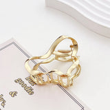 Metal Alloy Shark Clip Hair Claw Women