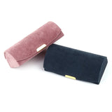 Beaded Velvet Travel Jewelry Box Earring Ring Holder