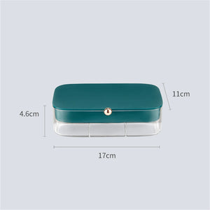 Multi-Layer Necklace Jewelry Storage Box 30 Large Space Sorting Container