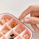 Multi-Layer Necklace Jewelry Storage Box 30 Large Space Sorting Container