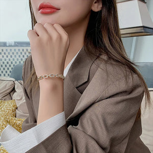 Korea Chain Bracelet Geometric Jewelry