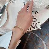 Korea Chain Bracelet Geometric Jewelry