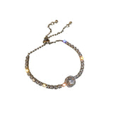 Korea's Geometric Square Bracelet Sweet Open Bracelet