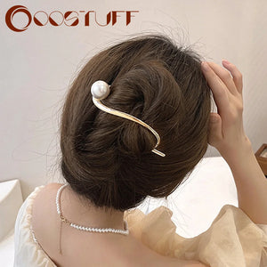 Metal Hair Clips Hairpins Frog Buckle Ponytail Clip Barrettes