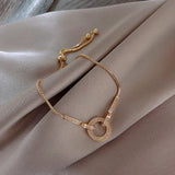 Geometric Open Bracelet Women's Jewelry