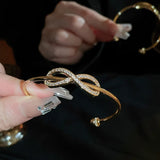 Sweet Bow Open Bracelet Women's Jewelry