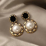 Crystal Heart Earrings - Women's Jewelry