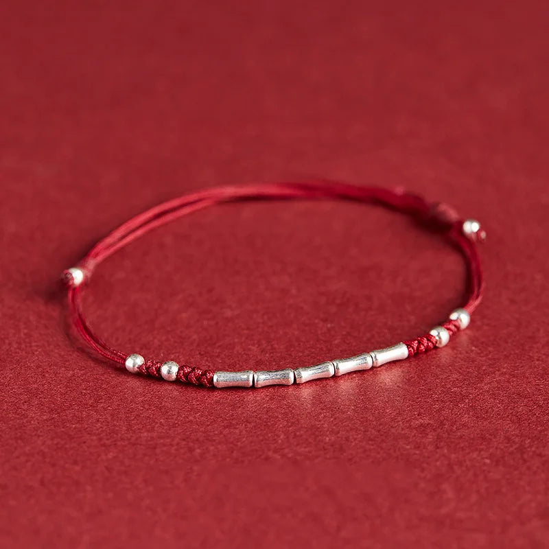 Chinese Style Red Bracelet Women