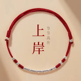 Chinese Style Red Bracelet Women