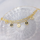 Famous Jewelry Stainless Steel Roman Numerals Bracelet Female Charm