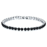 8-Color Round Bracelet for Women with Austrian Crystals