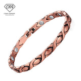 Men Women Copper Magnetic Bracelet for Arthritis Pain Relief