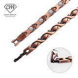 Men Women Copper Magnetic Bracelet for Arthritis Pain Relief