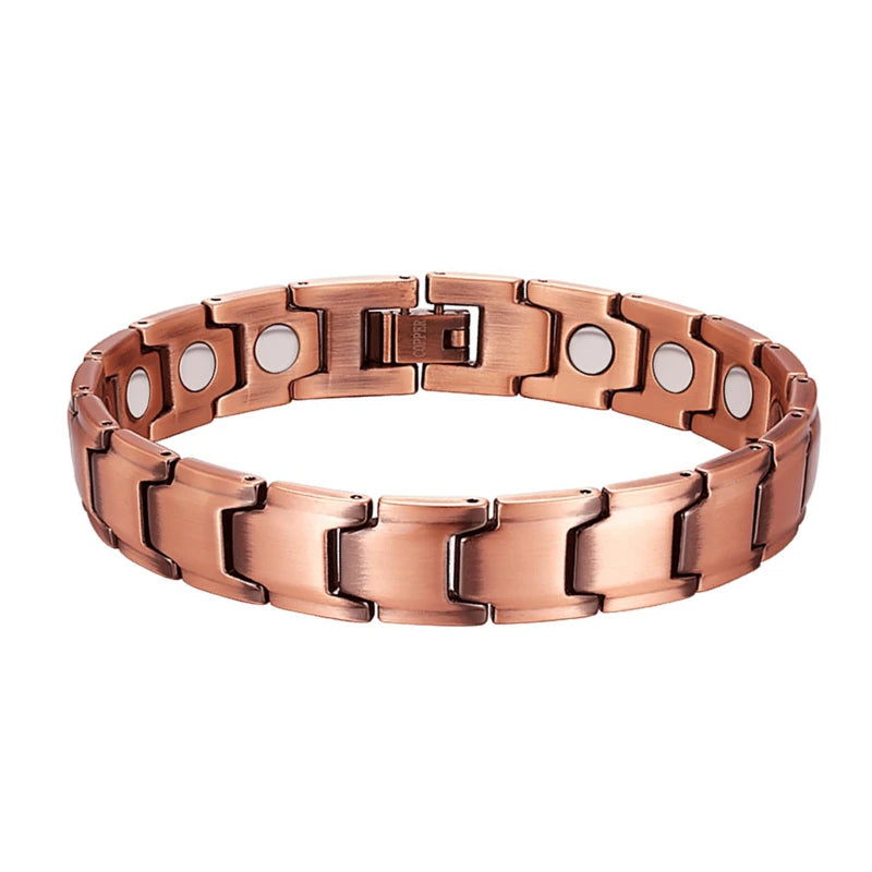 Men Women Copper Magnetic Bracelet for Arthritis Pain Relief