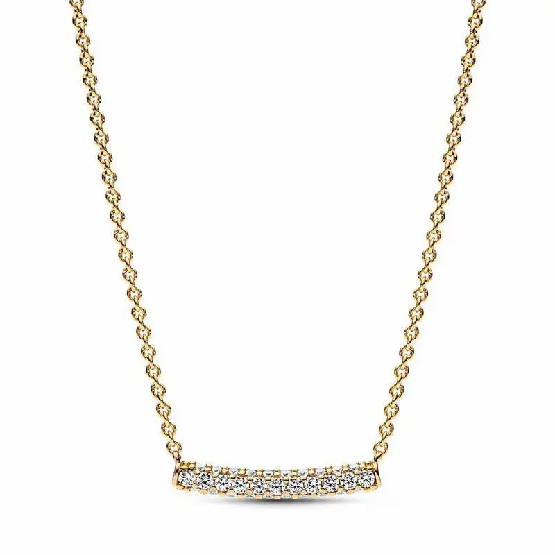 Mother's 925 Sterling Silver Love Snowflake MOM Necklace High Women Diy Jewelry