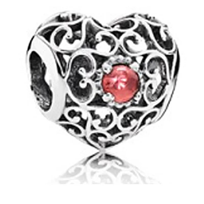 S925 Sterling Silver Twelve Stars Charm Bead for Bracelet DIY