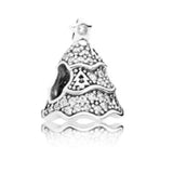 S925 Sterling Silver Christmas Charms Bead for DIY Bracelets