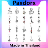 Thai Silver Retro Horse Love Ski Soldier Eagle Pendant