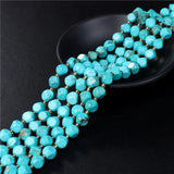 Natural Faceted Stone Beads 6/8/10mm Cube Agates Loose Spacer Beads
