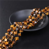 Natural Faceted Stone Beads 6/8/10mm Cube Agates Loose Spacer Beads