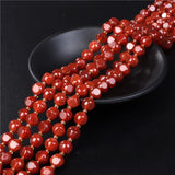 Natural Faceted Stone Beads 6/8/10mm Cube Agates Loose Spacer Beads