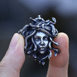 Darkly Men's Gothic Satan Goat Pendant Necklace Animal Punk Jewelry