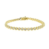 CZ Tennis Bracelet Teen Girl Crystal Chain Wedding Jewelry