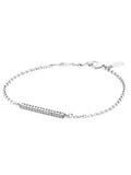 S925 Sterling Silver Charm Chain Bracelet Bangle for Women Jewelry