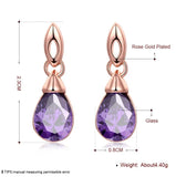 Austrian Crystal Earrings for Women - Fine Jewelry Gift