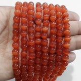 Moonstone Cat Eye Beads Round Loose Spacer Beads 4-12mm for DIY Jewelry Making