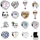925 Silver PAN Of The Dead Charm Women's Slim Fit DIY Jewelry Gift