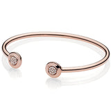 S925 Silver Bangle Chain for Women DIY Charm Bracelet