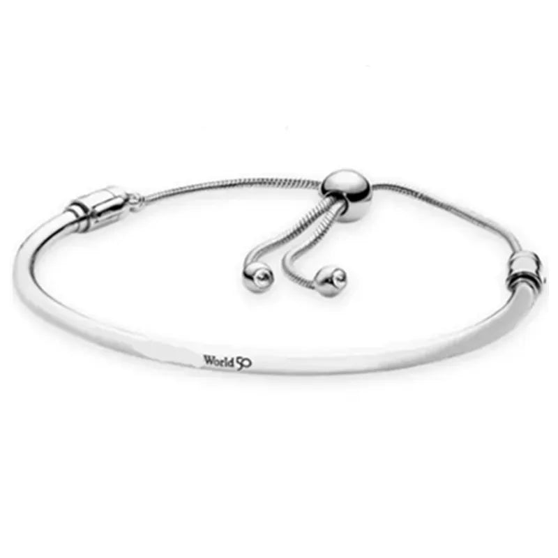 S925 Sterling Silver Animal 50th Anniversary Charm Bracelet