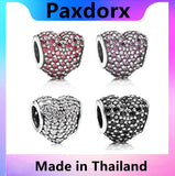Heart Charm Beads for Pandora Bracelet DIY Jewelry Gift