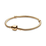 Sterling Silver Letter Bead Bangle DIY Bracelet Charm Jewelry