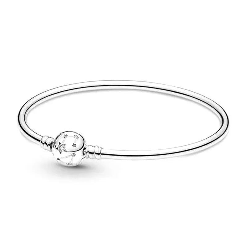 S925 Winter Moments Charm Women Bracelet Bangle Original Jewelry