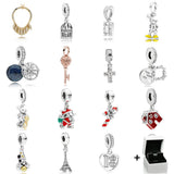 S925 Sterling Silver Christmas Pendant Gift