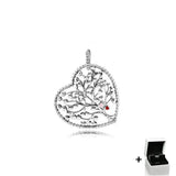 S925DIY Sterling Silver Love Key Star Love Heart Pendant for Women