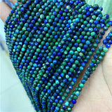2mm 3mm Natural Stone Beads Quartzs Crystal Turquois Aquam..