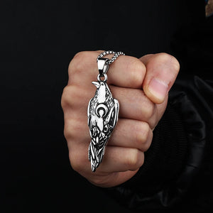 316L Stainless Steel Bird Pendant Necklace For Man Chain HipHop Choker