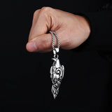 316L Stainless Steel Bird Pendant Necklace For Man Chain HipHop Choker