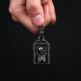 316L Stainless Steel Skull Pendant Necklace Evil Chain Unisex Gothic Choker