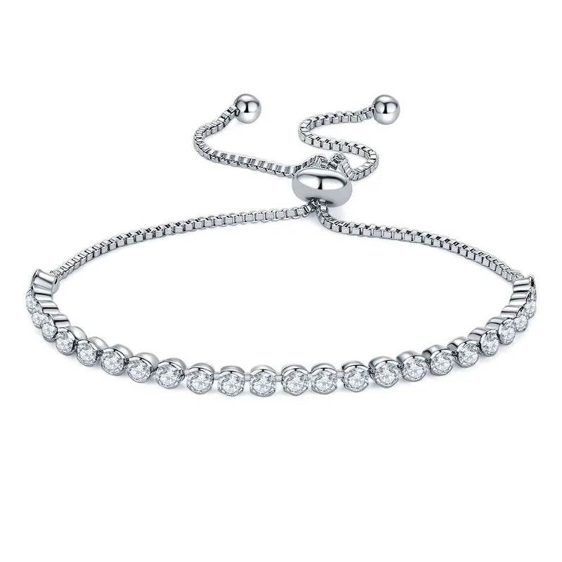 Adjustable Round Bracelet Bangle Anniversary Gift Jewelry